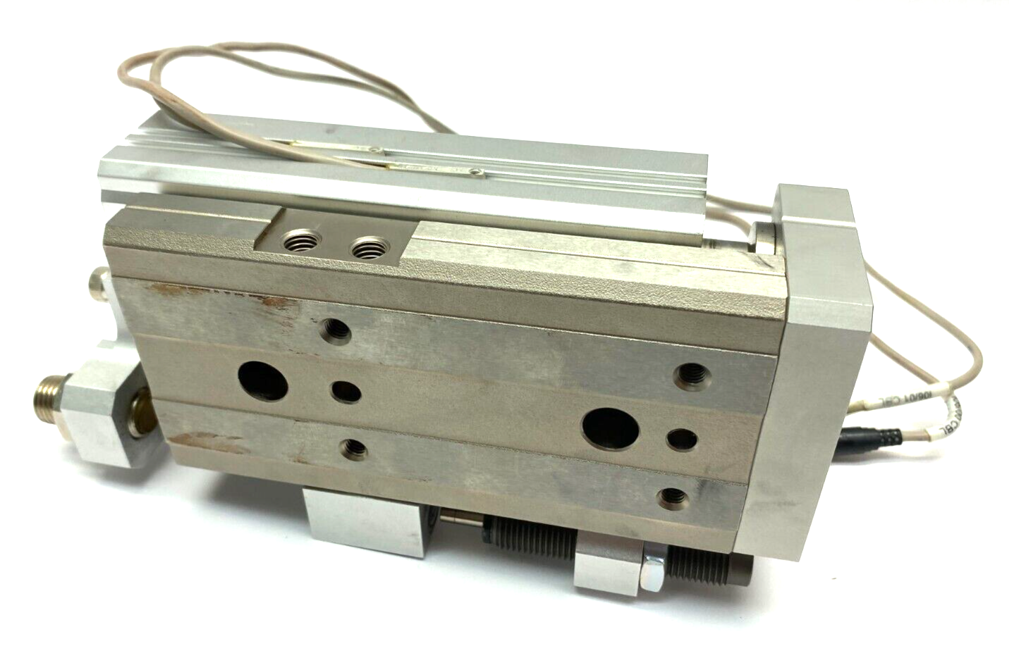 SMC MXQ25-50A-M9PSAPC Guided Pneumatic Slide Table 25mm Bore 50mm Stroke - Maverick Industrial Sales