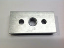 MK 80mm x 40mm x 15mm Flow Plate With 1/4" Female 2 x 1/8" Countersink - Maverick Industrial Sales