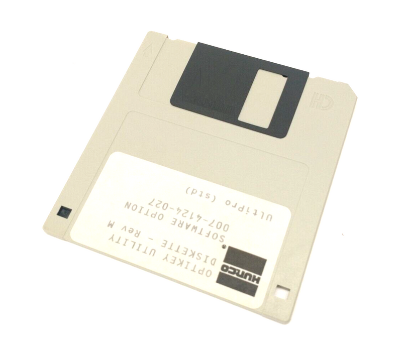 Hurco 007-4124-027 Rev M Optikey Utility Diskette Software Option, UltiPro (std) - Maverick Industrial Sales