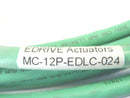 EDRIVE Actuators MC-12P-EDLC-024 Cable 24 Ft 16410 - Maverick Industrial Sales