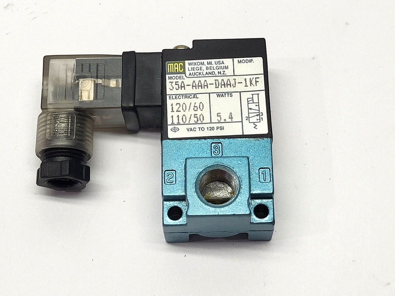 MAC Valves 35A-AAA-DAAJ-1KF Solenoid Valve - Maverick Industrial Sales