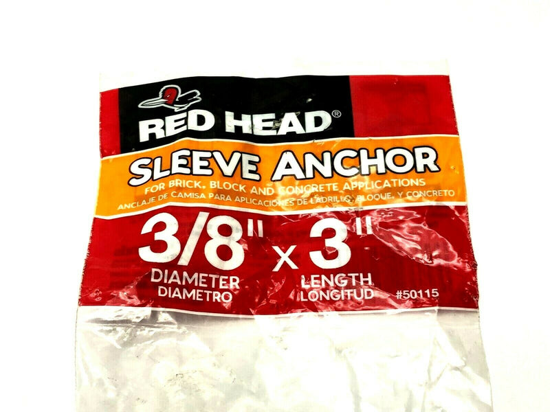 Red Head 50115 Sleeve Anchor LOT OF 4 - Maverick Industrial Sales