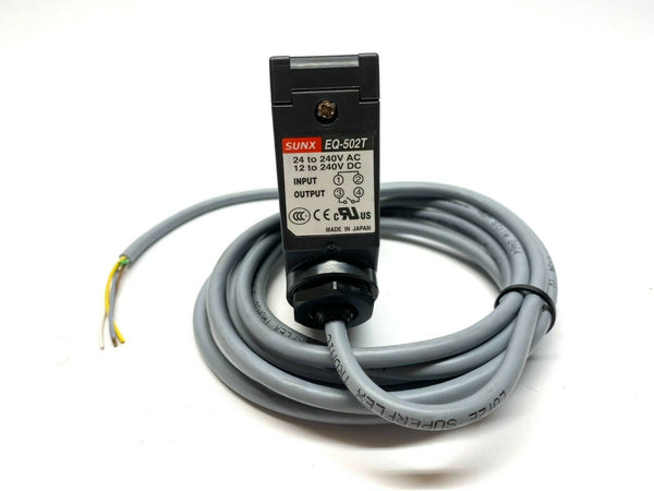 SunX EQ-502T Adjustable Range Photoelectric Sensor Multi-Voltage w/ Timer - Maverick Industrial Sales
