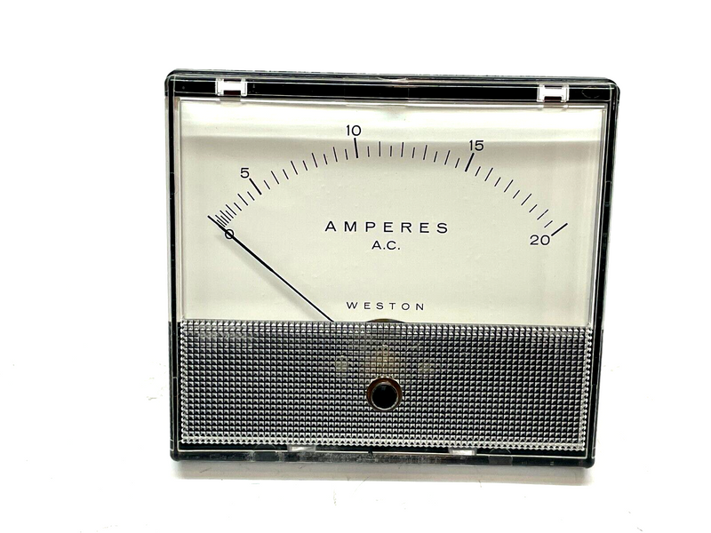 Weston 1944 AC Amperes Meter 0-20A - Maverick Industrial Sales