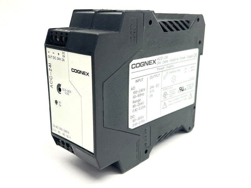 Cognex ACC-24I Industrial Power Supply 2A 24V - Maverick Industrial Sales