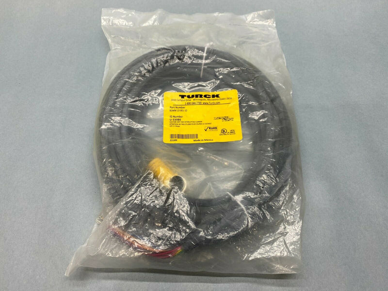 Turck BSWM 12-001-10 VersaFast Cable Cordset U-93986 - Maverick Industrial Sales