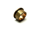 Bronze Flange Bearing 1' ID 1-1/4" OD 3/4" OAL 1-1/2" Flange OD - Maverick Industrial Sales