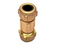 3/8" Pipe 1/2" Copper Tube Brass Compression Pipe Joining Coupling 3" Long - Maverick Industrial Sales