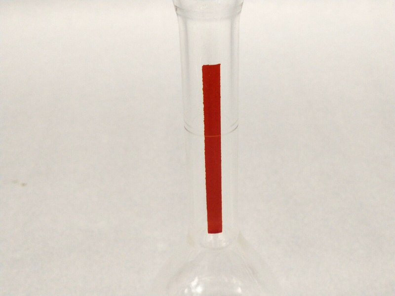 Kimble 28013-100 KIMAX 100mL Class A Volumetric Flask w/ Red Stripe LOT OF 3 - Maverick Industrial Sales