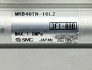 SMC MKB40TN-10LZ Pneumatic Cylinder Rotary Clamp 40mm Bore 10mm Stroke - Maverick Industrial Sales