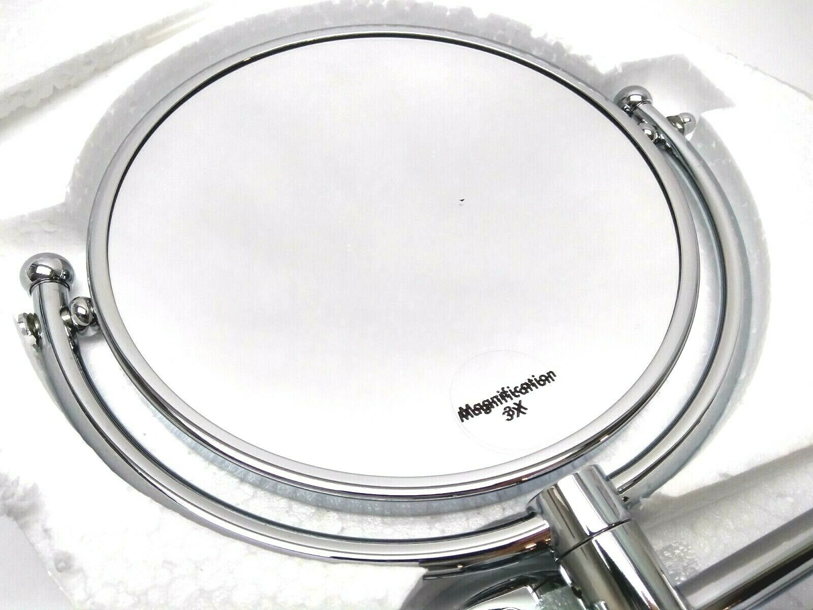 Grainger 1ECN8 Round Chrome Dual Sided Mirror 7.5 Inch - Maverick Industrial Sales