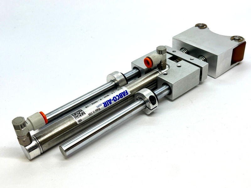 Fabco-Air S375-4.0-MH2-P-S000-UB Pneumatic Linear Slide 9/16" Bore 4" Stroke - Maverick Industrial Sales