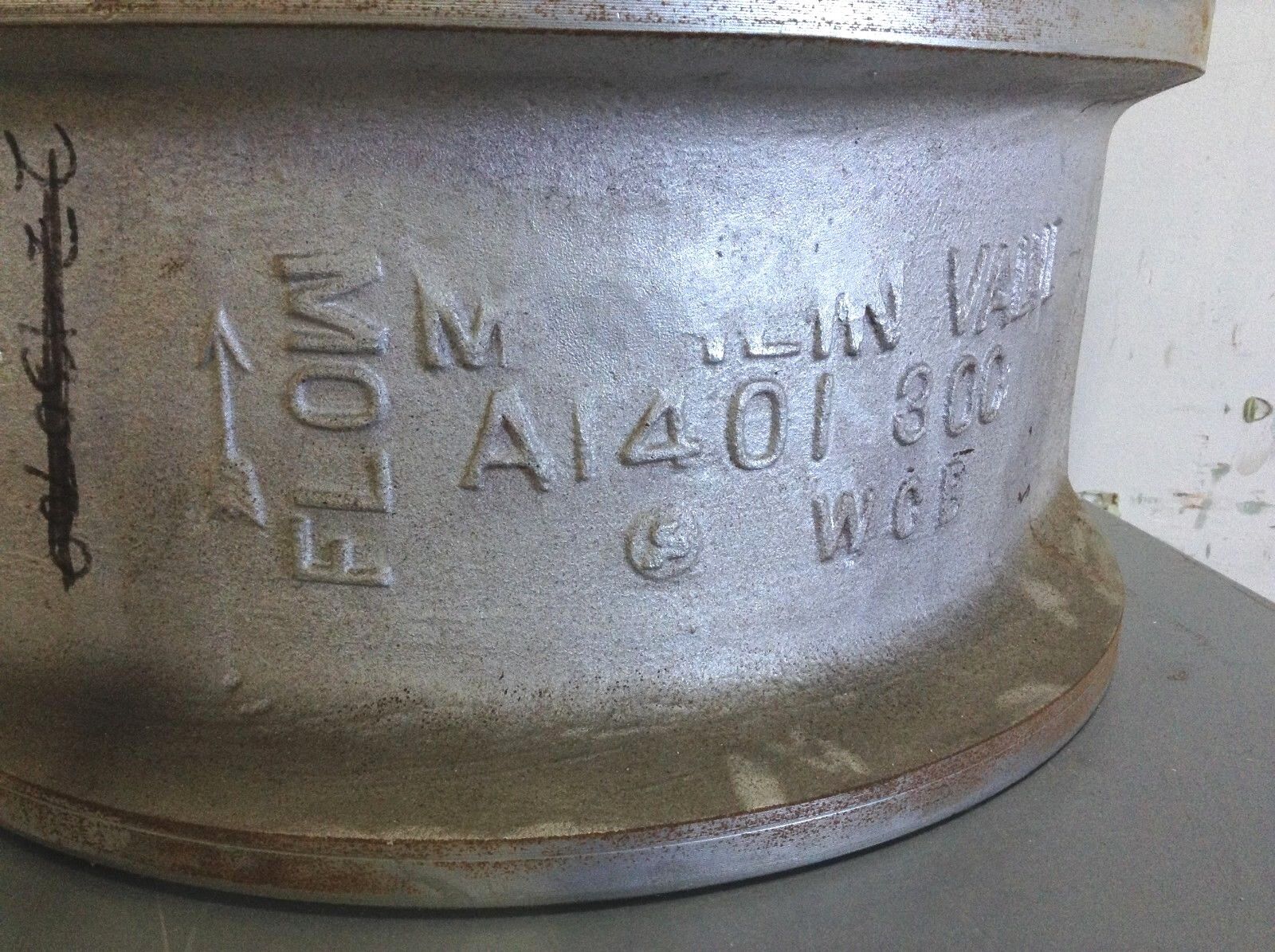 Marlin Valve Co. CSNSR 14" Check Valve 300lb A1401 740 PSI - Maverick Industrial Sales