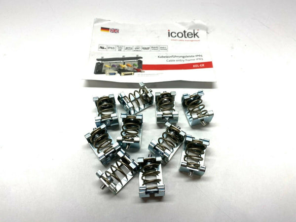 Icotek 36224 Grounding Clamp SK 4-13.5 PACKAGE OF 10 - Maverick Industrial Sales