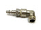 Camozzi 1/4” NPT Male Thread Right Angle Connector To Quick Connect Plug - Maverick Industrial Sales