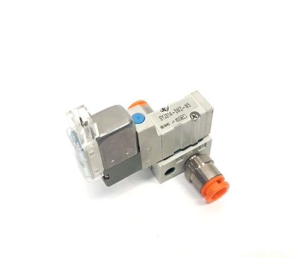 SMC SYJ314-5MZ-M5 3-Port Solenoid Valve 24VDC M5 x 0.8 Ports - Maverick Industrial Sales