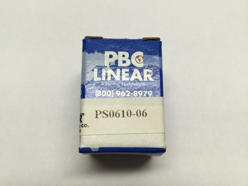 PBC Linear PS0610-06 Linear Sleeve Bearing - Maverick Industrial Sales