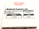 McDaniel Q3BC Pressure Gauge, 0-30psi 1/4" NPT, Stainless Steel Tube & Socket - Maverick Industrial Sales
