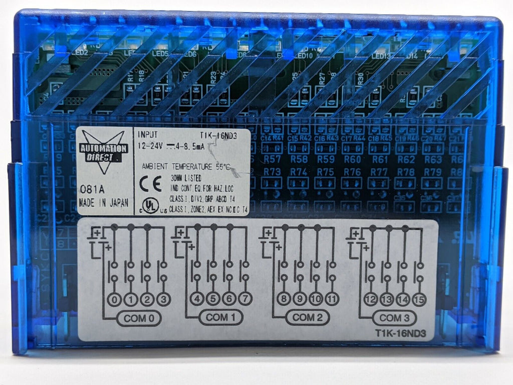 Module Terminator Automation Direct T1K-16ND3 Terminator Input Module 16 Point – Maverick ...