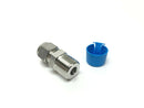 BI-Lok 316-3/8-BK SS Connector Fitting, DCT-6-6-SS, 3/8" Tube, 3/8" Male NPT - Maverick Industrial Sales