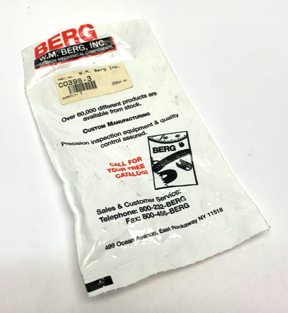 W.M. Berg C039S-3 Flexible Coupler - Maverick Industrial Sales