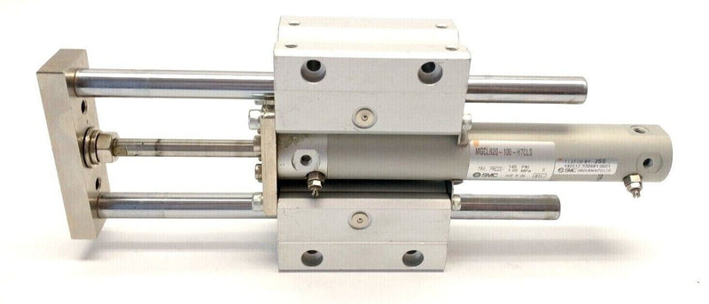 SMC MGCLB20-100-H7CLS External Guided Cylinder 20mm Bore 100mm Stroke - Maverick Industrial Sales