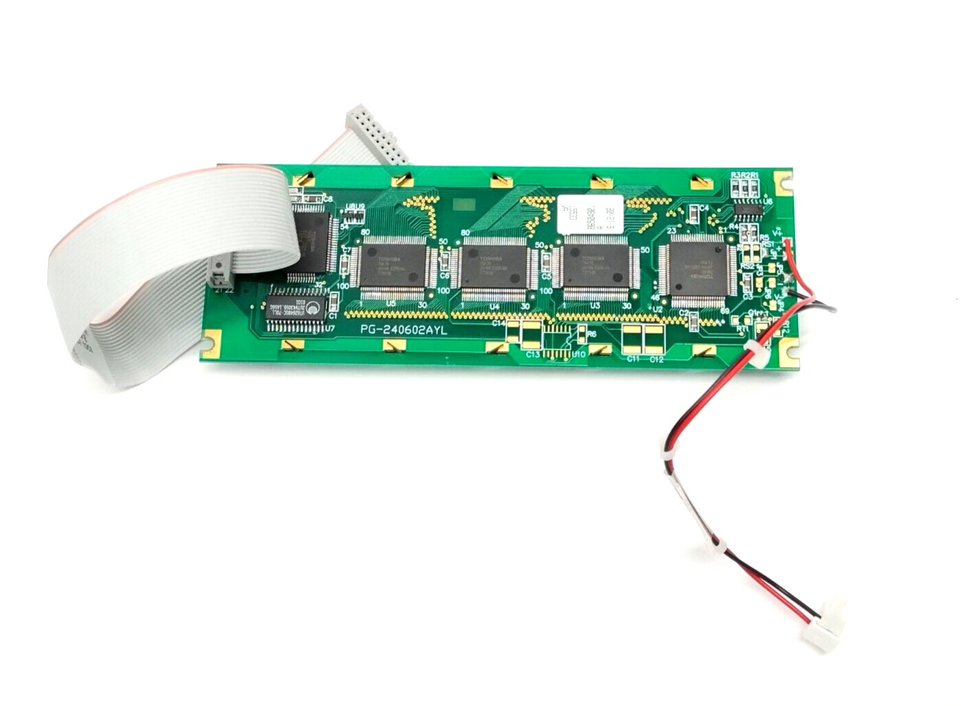 PG-240602AYL LCD Display Module 40mm x 133mm Display Size 86504901 A S-12-02 - Maverick Industrial Sales