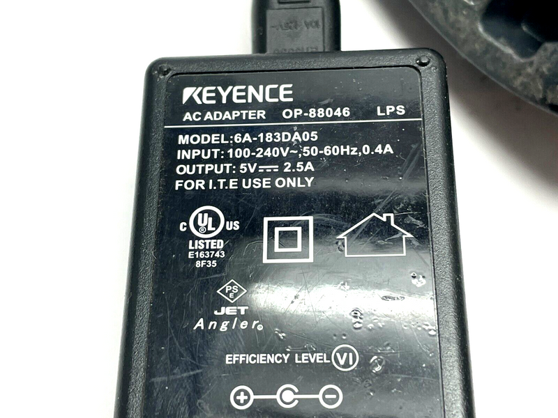 Keyence HR-UC1 Rev. B Communication Unit Charging Base w/ Power Supply - Maverick Industrial Sales