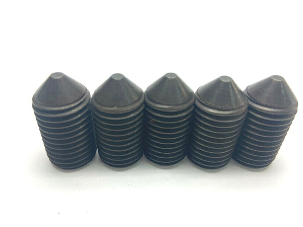 Steel M16 Cone Point Set Screw 25mm L 2mm Thread Pitch LOT OF 5 - Maverick Industrial Sales