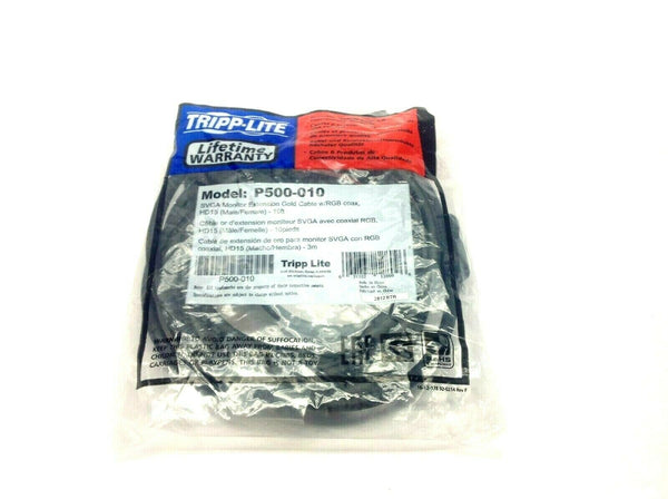 Tripp-Lite P500-010 VGA High-Resolution RGB Coaxial Cable 10'ft - Maverick Industrial Sales