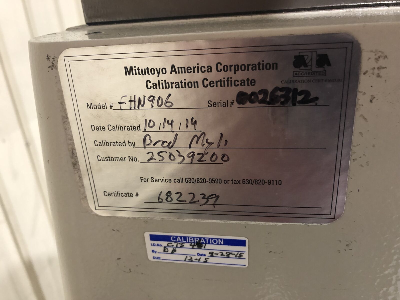 Mitutoyo Microcord FHN906 Coordinate Measuring Machine CMM CMMC-6 Renishaw - Maverick Industrial Sales