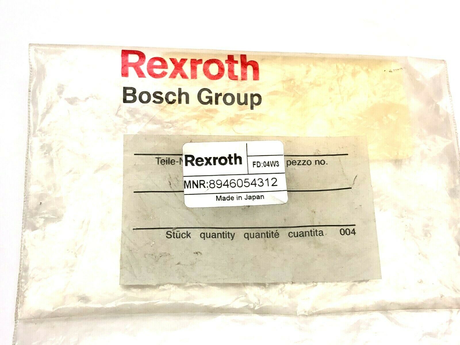 Bosch Rexroth 8946054312 Male To Female 261 Extension C - Maverick Industrial Sales