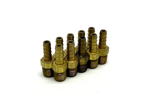Clippard 11924-2 Multi-Barb Hose Fitting 1/8" Barb to 1/16" NPT LOT OF 10 - Maverick Industrial Sales