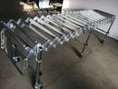 Nestaflex 226 Adjustable Height Flexible Accordion Conveyor 24" In Wide 9' Long - Maverick Industrial Sales