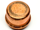 Viega 77727 ProPress Cap 1-1/4" Copper - Maverick Industrial Sales