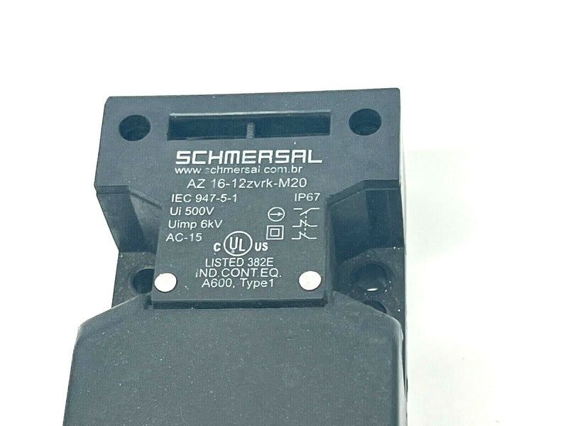 Schmersal AZ16-12ZVRK-M20 Door Safety Interlock Switch - Maverick Industrial Sales