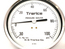 Trerice D13605 600 CB 4.5" Pressure Gauge 30" - 100 PSI - Maverick Industrial Sales