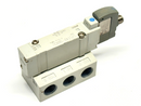 SMC SY5140-5WAOU Pneumatic Solenoid Valve w/ Base - Maverick Industrial Sales