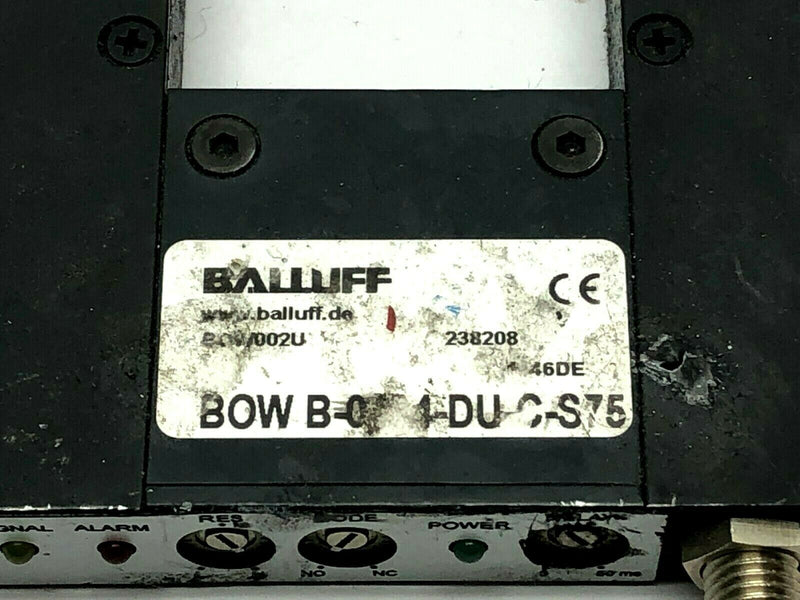 Balluff BOW B-0404-DU-C-S75 Optical Window Sensor BOW002U - Maverick Industrial Sales