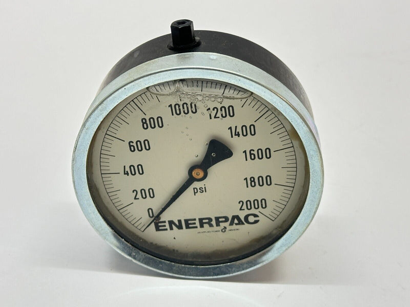 Enerpac G4032R Pressure Gauge Liquid Filled 1/4" NPT 4" 0-2000 PSI - Maverick Industrial Sales