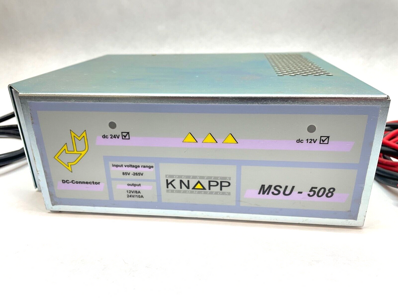 KNAPP MSU-508 Power Supply, 12 / 24VDC Output, 85-265V Input, Lambda 0309-540 - Maverick Industrial Sales