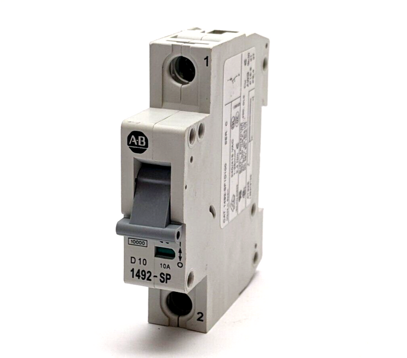 Allen Bradley 1492-SP1D100 Ser C Circuit Breaker 10A 240/415VAC - Maverick Industrial Sales