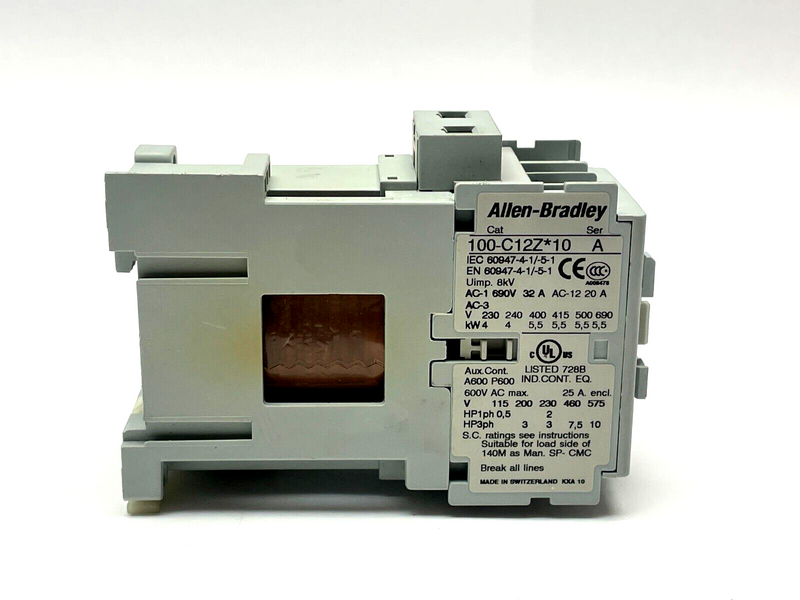 Allen Bradley 100-C30UDJ00 Ser C Contactor – Maverick Industrial Sales