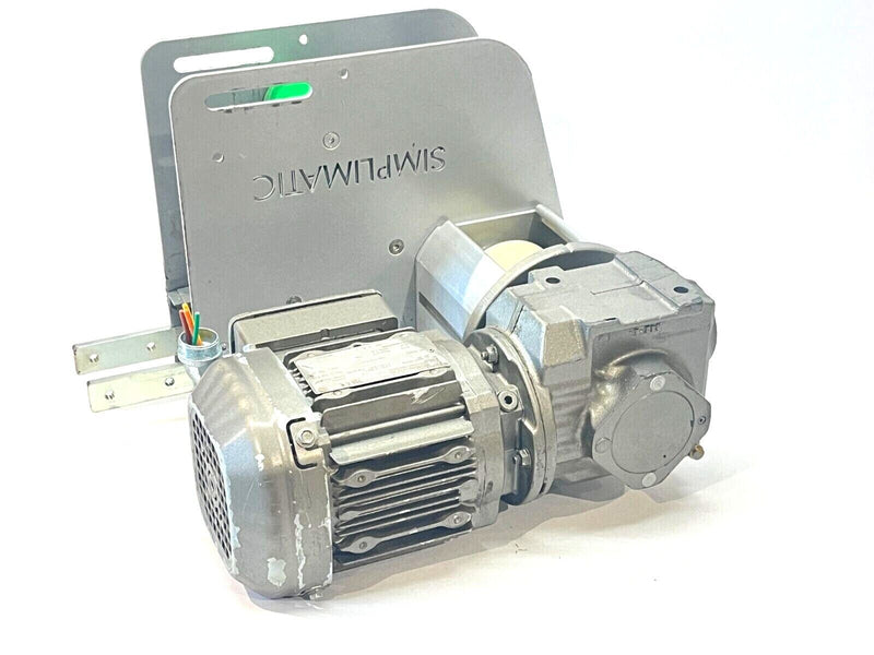 SEW SF37DRS71S4/ES7C Gearmotor 25196457 w/Simplimatic Conveyor Direct Drive Left - Maverick Industrial Sales