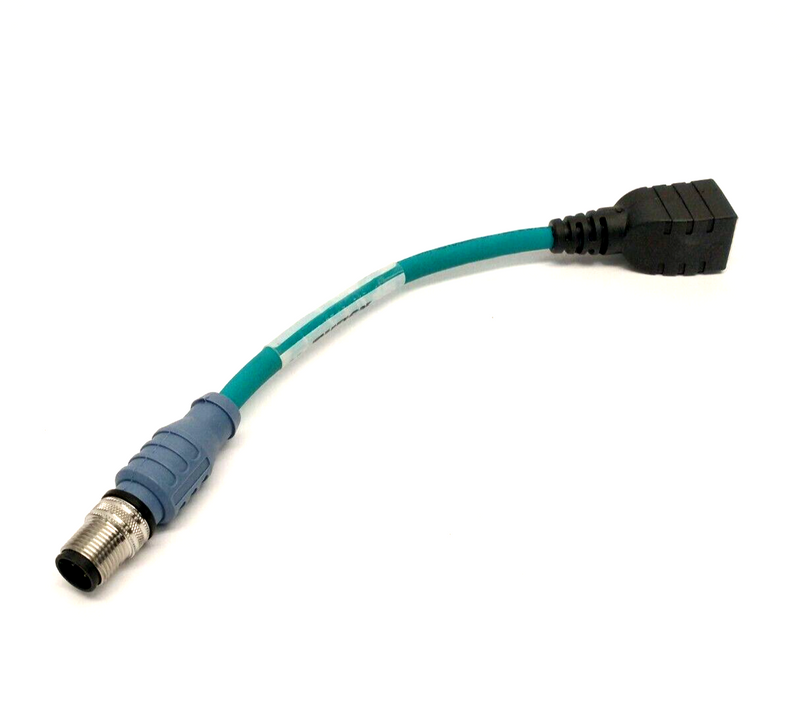 Turck RSSDV RJ45SF 441-0.2M Ethernet Cordset Male M12 To RJ45 0.2m U-1 ...