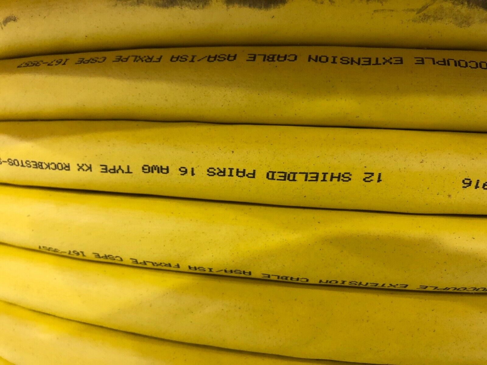 Firewall III RSS-3-021 Thermocouple Cable 16 AWG 12 Cond SPOOL OF 350' ft - Maverick Industrial Sales