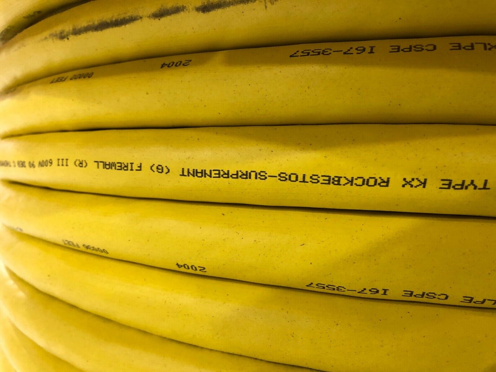 Firewall III RSS-3-021 Thermocouple Cable 16 AWG 12 Cond SPOOL OF 350' ft - Maverick Industrial Sales
