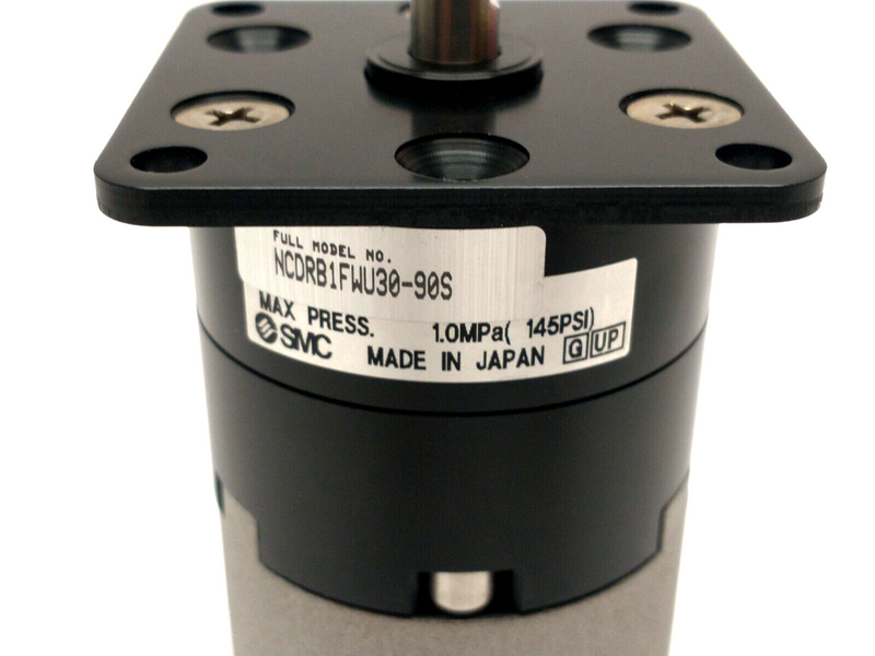 SMC NCDRB1FWU30-90S Rotary Actuator, Angle Adjusting, Vane Style, 90 Degree - Maverick Industrial Sales