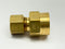 Parker 6FSC6N-B 3/8" Compression Tube x 3/8" FPT Fitting Brass - Maverick Industrial Sales