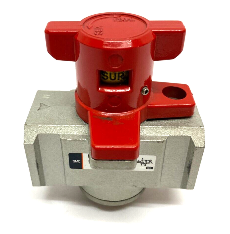 SMC NVHS4500-N04-X116 Modular Lockout Valve 3-Port 0.1~1.0MPa Press - Maverick Industrial Sales